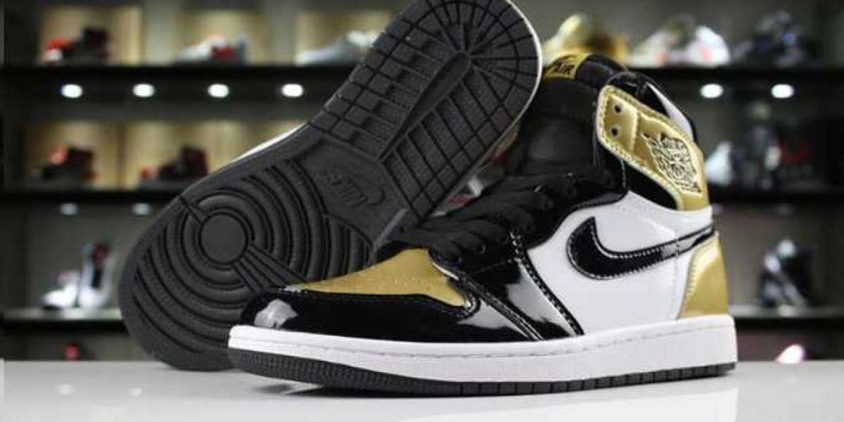 Golden Shine: Air Jordan 1 Retro High OG NRG