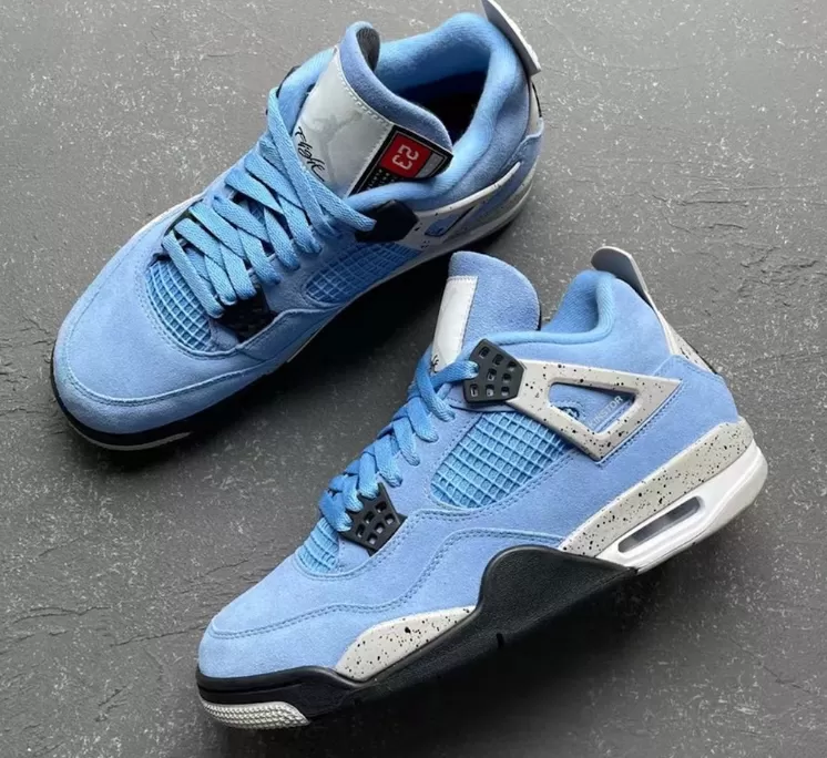 Air Jordan 4 Retro University Blue: with a Modern Twist