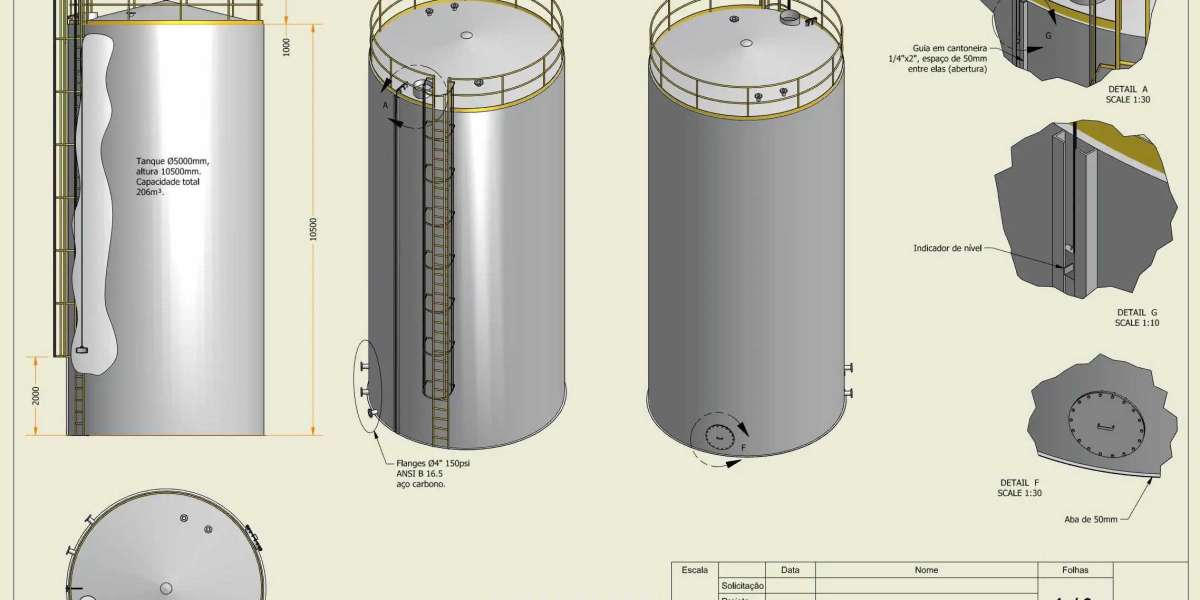 5,000 Gallon Welded Steel Water Storage Tank Complete Coating Diameter: 10'-4" Peak Height: 9'-6"