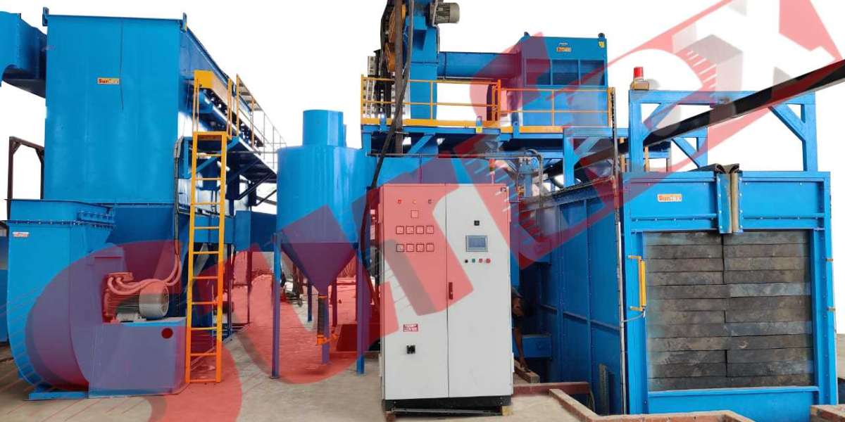 Automatic Sand Blasting Machines by Surfex India